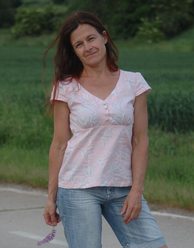 PETITE Claudine Gr. 34-48 PDF-Schnitt A4, A0, Anleitung image number 5