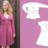 Romy – Wickelkleid & Shirt mit Band Jersey, Bu 80-116, A4+A0 thumbnail number 4