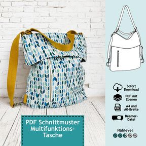 Multifunktionstasche, Tasche, Schnitt, A4, A0+, Beamer
