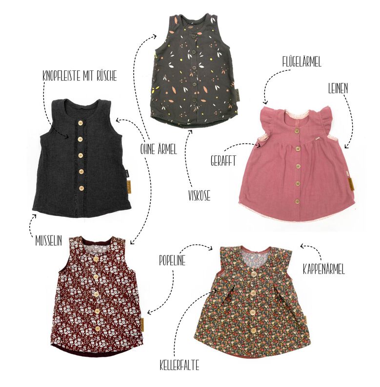 Breezy Blouse | Schleiferlwerk | eBook | Größen 62-146 image number 2