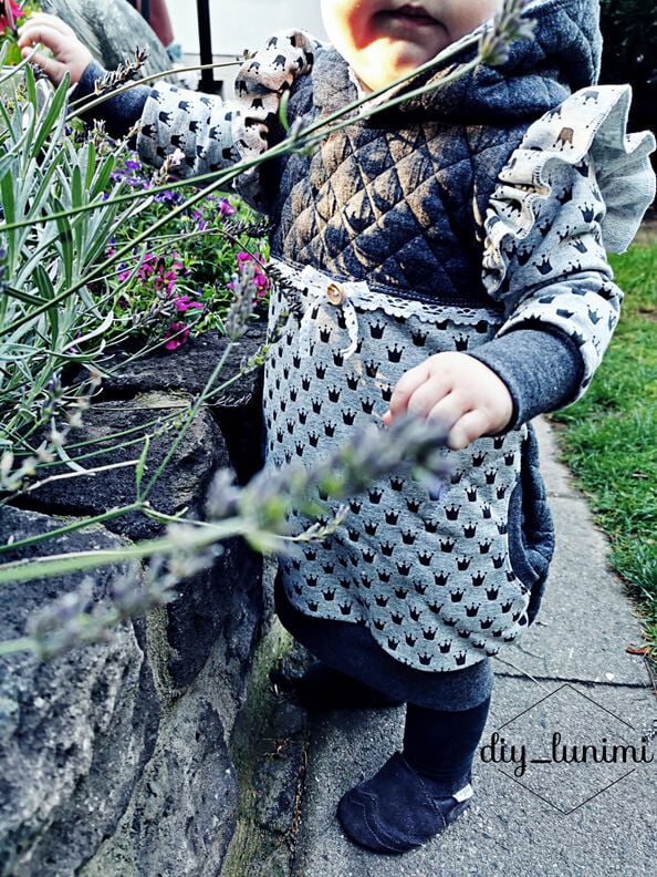 Schnittmuster Sweatkleid Milli inkl. Beamerdatei image number 8