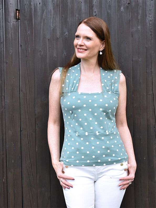 GINETTE- Shirt oder Kleid PDF-A4, A0 und BEAMER image number 8