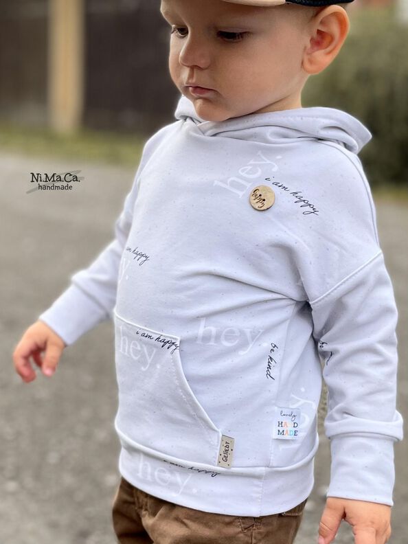 BEAMER / A0 / A4 lovely oversized hoodie 50-104 Pullover image number 4