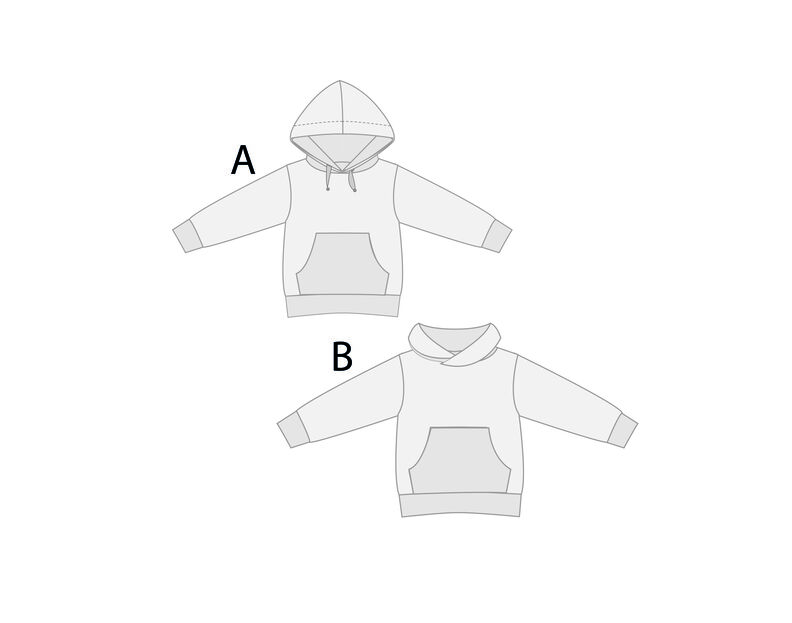 Fly +Dado Schnittmuster Kinderset Kombi Hoodie und Hose image number 11