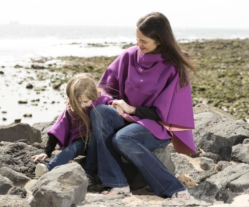 Cape / Poncho "LUNA", Schnittmuster  Gr. 158-46 image number 2