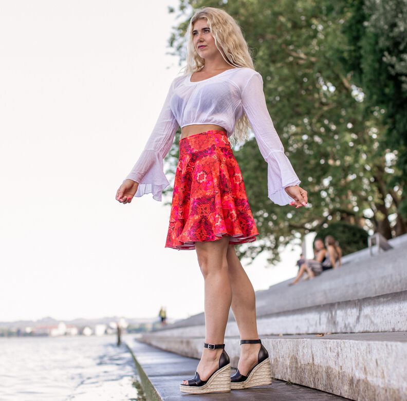Rock #Romina Nähanleitung und Schnittmuster (XS-XL) image number 4