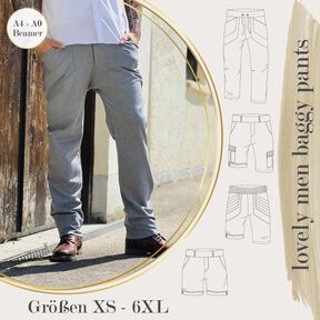 BEAMER&A0&A4 lovely men baggy pants XS-6XL Herren Hose