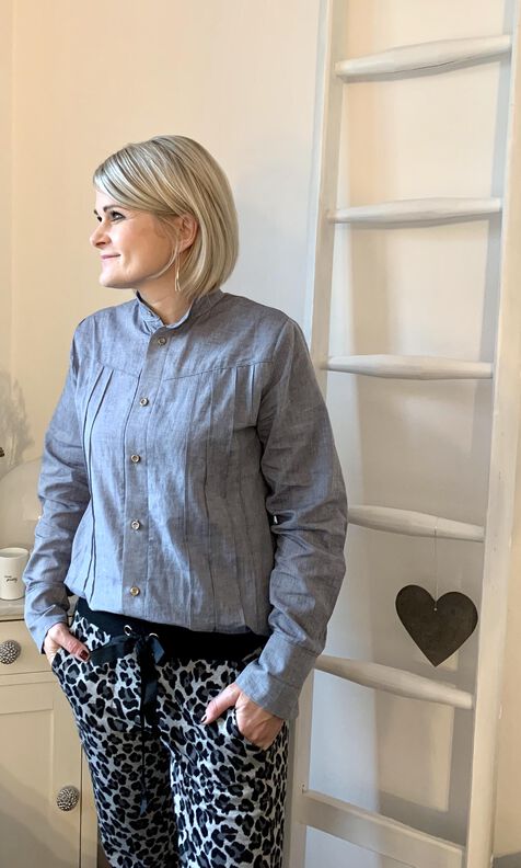 Anna- Schnittmuster und Nähanleitung Damen Bluse 34-50 image number 4