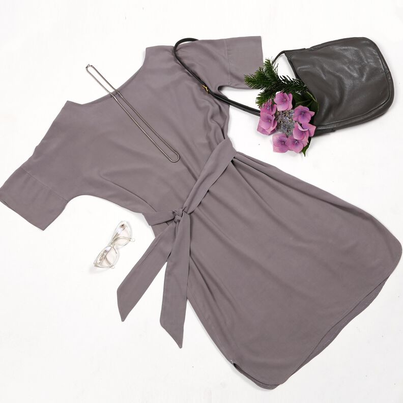 FRAU META - lässiges Kleid mit Gürtel XS-XXL image number 10