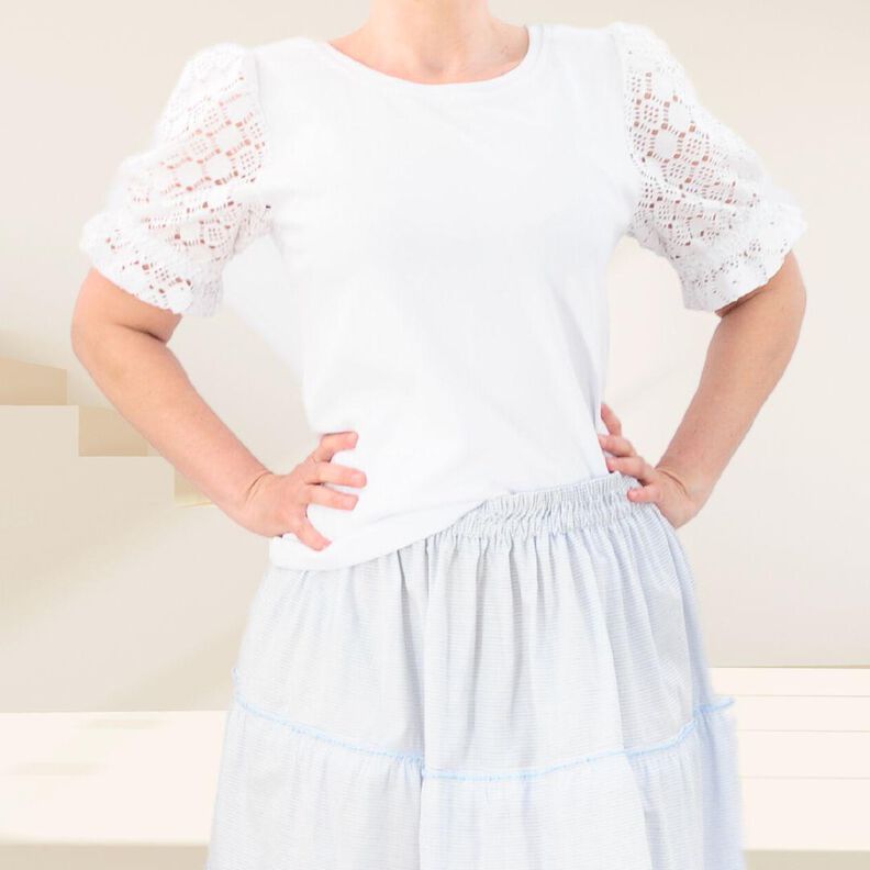 Shirt Louna mit Puffärmel Gr. 34-54 Schnittmuster image number 6