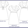 Kleid Wickelkleid Loures Schnittmuster 34-48 thumbnail number 5