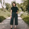 High-Waist-Hose Culotte Kokolores Gr.34-48 thumbnail number 1