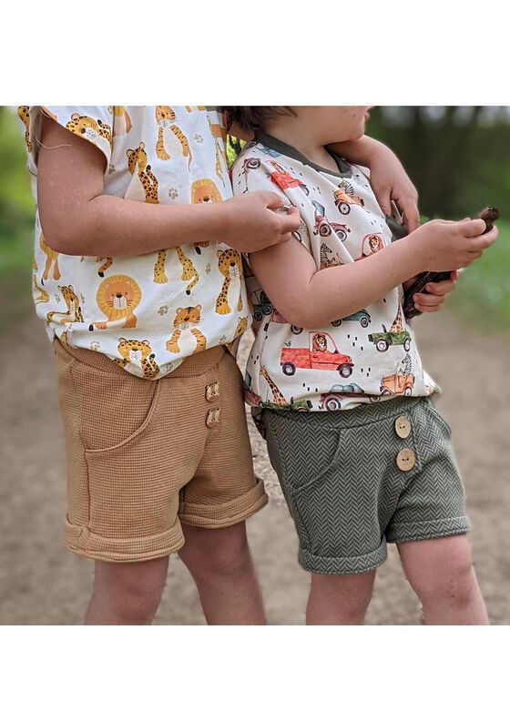 Shorts / kurze Hose Solbad Gr. 86-164 inkl. A0 + A4 image number 4