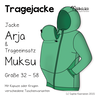 Tragejacke Arja + Muksu Größe 32 - 58 thumbnail number 2