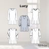 Kleid Lucy Gr. 34-54 Schnittmuster A-Linie thumbnail number 10
