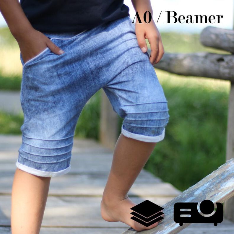 BEAMER + A0 lovely shorts kurze Hose Biesen 74-158 image number 1