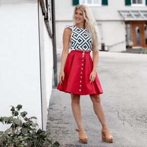 Rock #Elsa Nähanleitung und Schnittmuster 