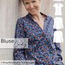 Bluse Damen &ndash; eBook Schnittmuster Gr. 32-54 Cadiz #139 thumbnail number 4