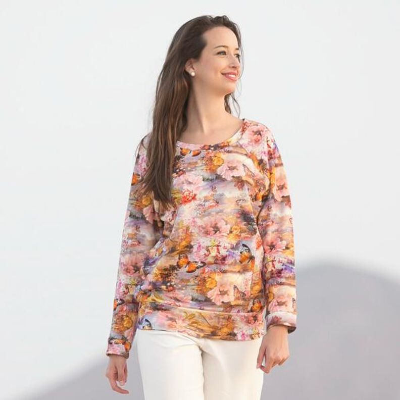 Raglanshirt "MALEA", Schnittmuster Gr. 158-46 image number 1