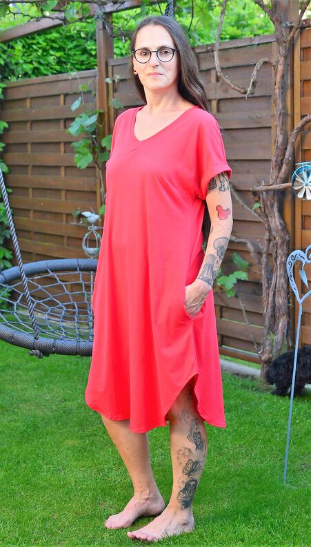 Ebook/Nähanleitung Long Shirt/Kleid Lynna image number 6