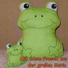 Frosch ITH 6cm bis 13cm Stickdatei  thumbnail number 4