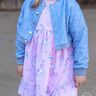 *Kids Sweater Jacket* Sweatjacke Volantjacke Ballonärmel  thumbnail number 3