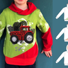„Pia“ – Kinderhoodie mit Teilungsnähten, Gr. 86–158, A4+A0 thumbnail number 7