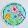 Stickdatei Blumenwiese doodle 10x10cm thumbnail number 1