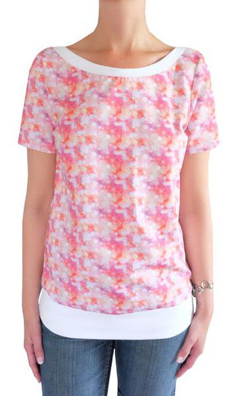 Shirt "Rose", Schnittmuster und Nähanleitung Gr. 158-46 image number 4