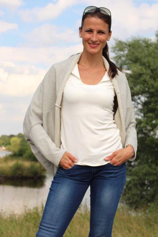 Bolero / Jacke "Sophie", Schnittmuster  Gr. 158-46 image number 10
