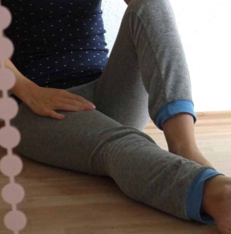 Damen Hose Jogginghose Leggings aus 1 Teil RAS ♥ Gr. 34-50 image number 6
