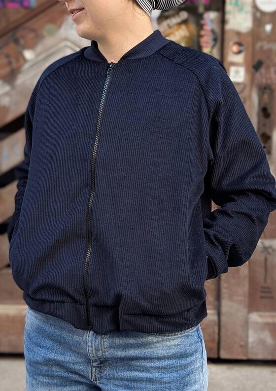 Collegejacke Helt mig, Gr. 32-50, inkl. A0, Leinen image number 5