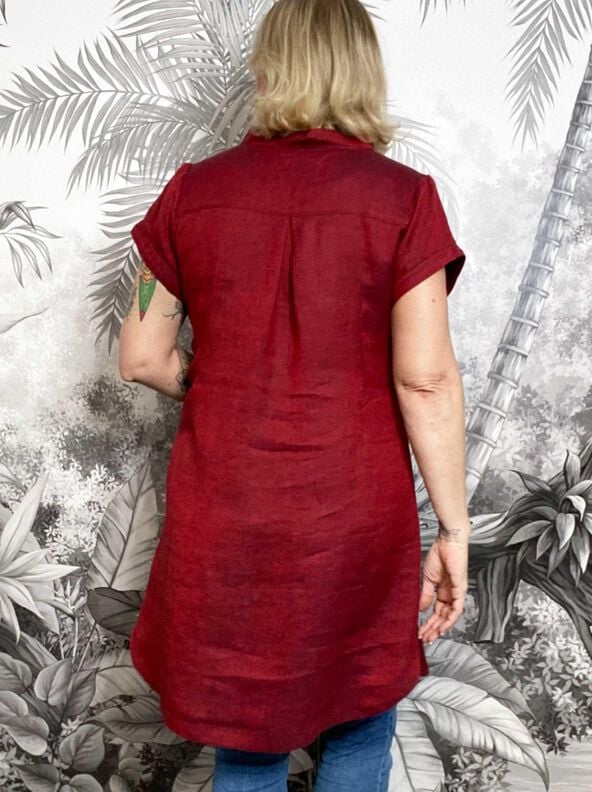 Blusenkleid CURIOLA (34-56) Longbluse Schnittmuster image number 9