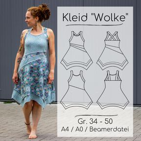 Kleid "Wolke" Gr. 34-50