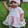 *Püppis Partydress* Puppenkleid Boho inkl. Beanie & Leggings thumbnail number 8