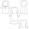 Kleid viele Varianten alle Stoffe Kids MENARI ♥ Gr. 92-164 thumbnail number 10