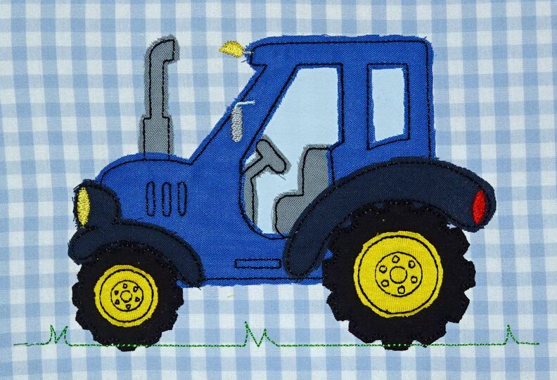 Traktor Doodle Stickdatei image number 2