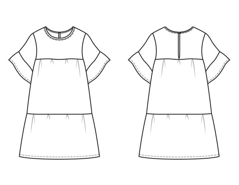 Kleid Bibi N&auml;hanleitung + Schnitt image number 3