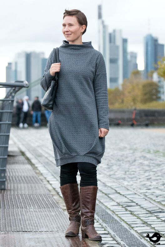 Hagebutte für Damen: Longhoodie, Kleid Gr. 32 – 60 image number 8