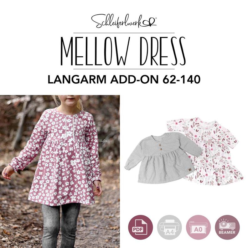Mellow Dress | Schleiferlwerk | Add-on | Größen 62-140 image number 1