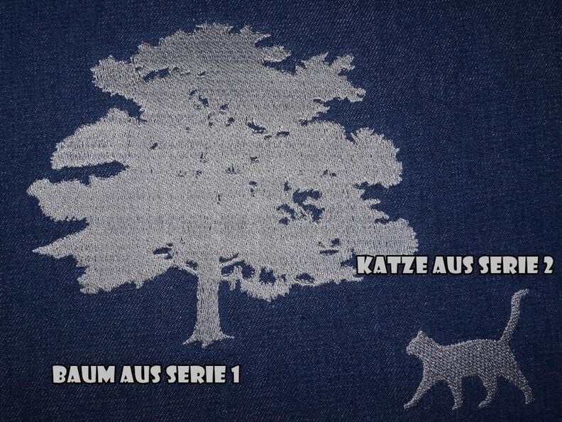 Stickdatei Bauernhof 2 Silhouetten image number 5