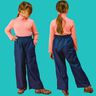 Mädchen Hose Marlene Hose Weit High Waist AWAH ♥ Gr. 92-164 thumbnail number 1