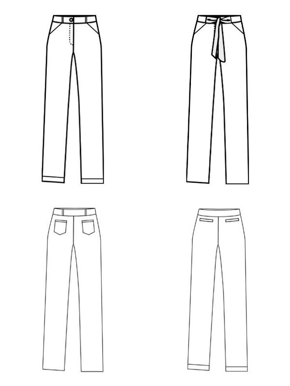 Chino-Hose Petite CHINETTA Gr. 34-50 inkl. Beamerdatei image number 2
