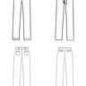 Chino-Hose Petite CHINETTA Gr. 34-50 inkl. Beamerdatei thumbnail number 2