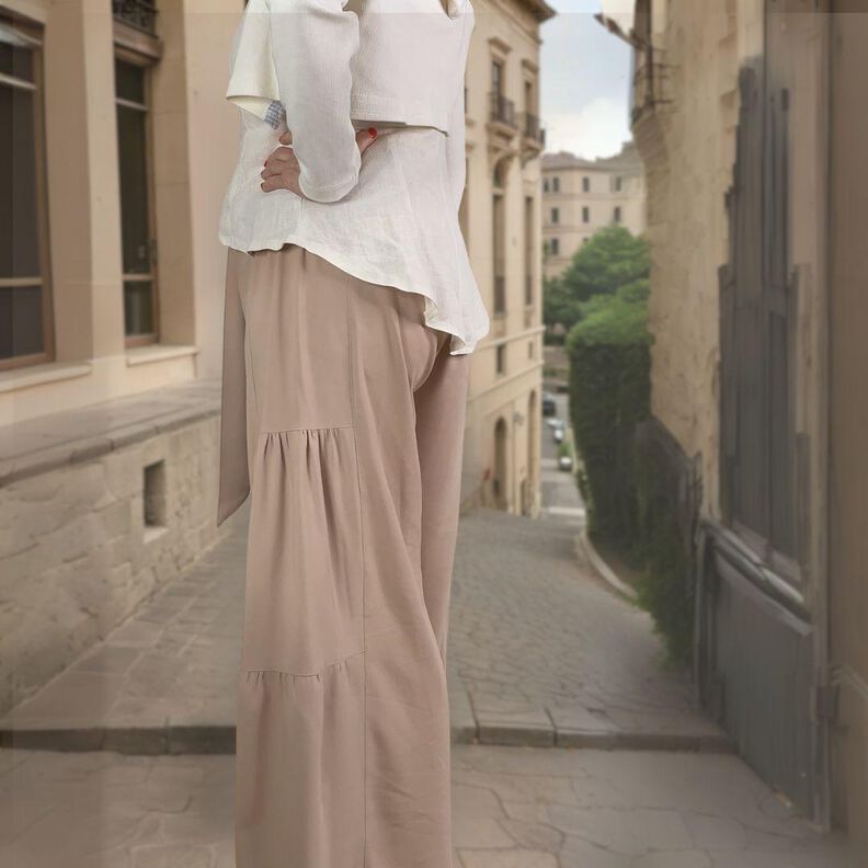 Schnittmuster Damen Hose Sonja Gr. 34-54 + Video image number 9