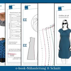 Kleid Fano Knotenkleid Schnittmuster Damen 36-48