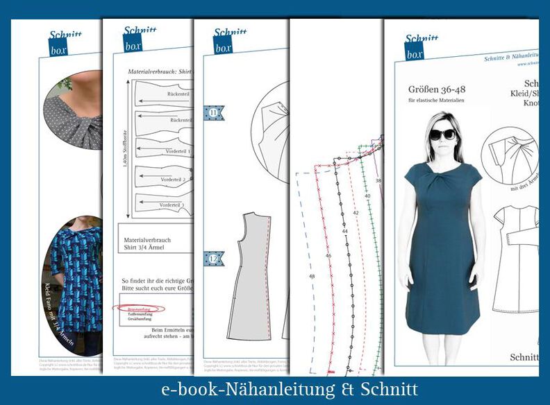 Kleid Fano Knotenkleid Schnittmuster Damen 36-48 image number 2
