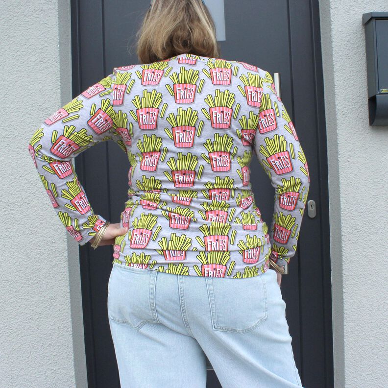 Elegantes T Shirt "Mila" mit 2 Ausschnittvarianten Gr. 34-54 image number 9