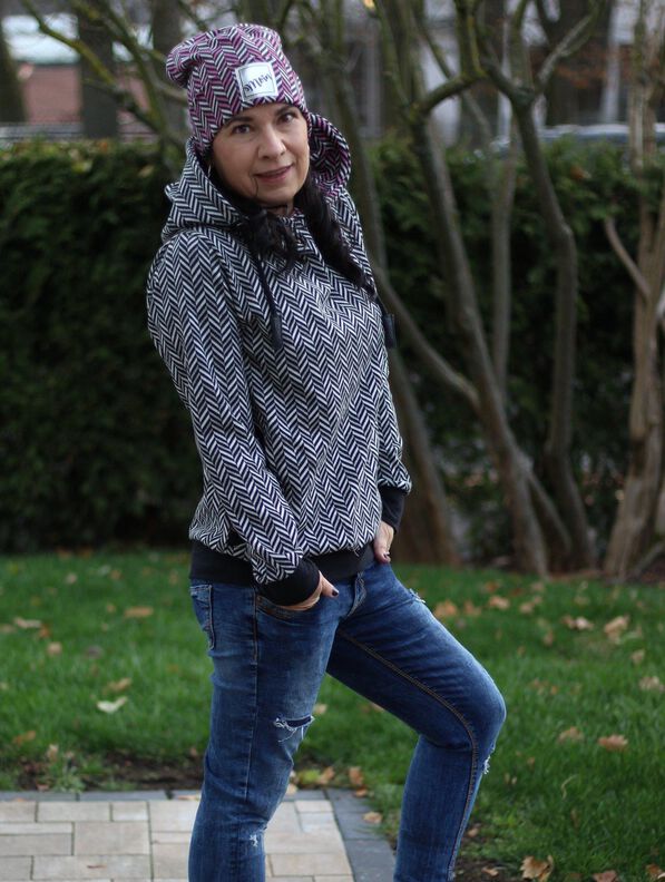 Hoodie + Sweatjacke LUAN Gr. 34-54 image number 6