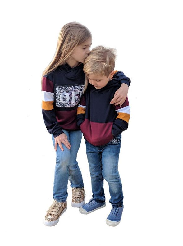 Schnittmuster Hoodie, Sweatshirt Jean, Gr. 110 - 152 image number 2